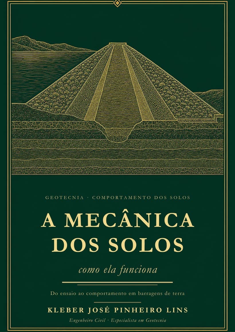 Capa do livro A Mecânica dos Solos: Como Ela Funciona